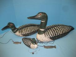 Loon Wooden Decoy Set