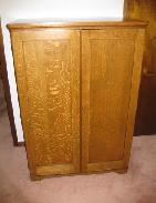     Oak Quarter Sawn Armoire