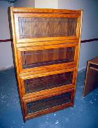 Contemporary Oak Lawyer's Bookcase