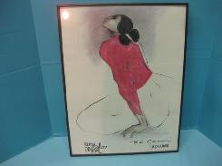 R. C. Gorman Signed Print