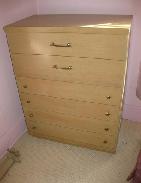 4 Pc. Blonde Oak Bedroom Set