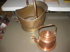 Copper Tea Pots 