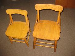 Pinewood Child's Chairs 