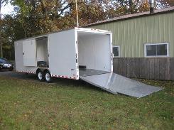2011 Pace American 24' Enclosed Car Trailer