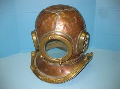  Maritime Deep-Sea Copper & Brass Diving Helmet
