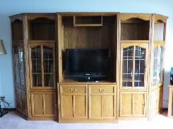 Oak Entertainment Center