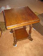 Quarter Sawn Oak Parlor Table