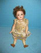 Bisque Socket Head 10 'Flapper' Doll