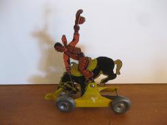 Broncobuster Cowboy Pull Toy