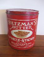 Holtzman's Butter Pretz-Sticks Container