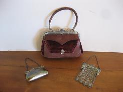 Sterling Mesh Children Purses