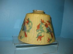 Parrot Reverse Painted 7 Glass Shade