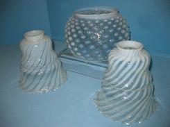 Victorian Opalescent Swirl Shades