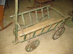 Early All Wood Goat Wagon