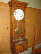 Hollerith Oak Time Clock