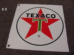 Texaco Porcelain Sign