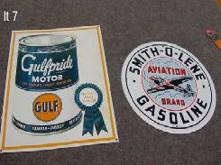 Gulfpride Metal Sign 