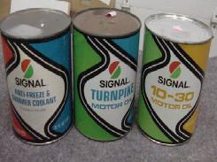 Signal Oil Cans