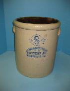 Monmouth Pottery 8 Gal. Saltglaze Crock 