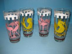 Flamingo Deco Tumblers