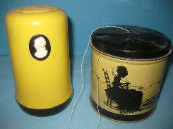 Silhouette Tin String Can