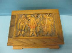 Swiss Carved Music Box
