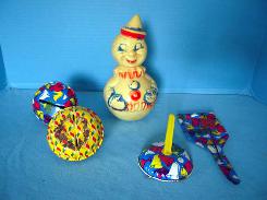 Celluloid Rolly Polly Clown