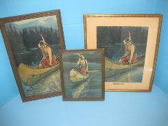 Hiawatha Indian Lithograpths