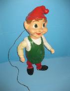 Elf Celluloid Christmas Bobble Head