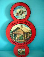 Grateful Dead Terrapin Station Die Cut Hanging Sign