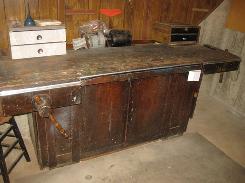   Primitive Wooden Work Bench