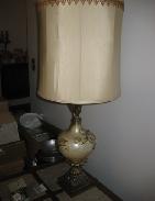 Ornate Brass Table Lamps