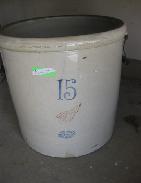 Red Wing 15 Gal. Stoneware Wing Crock