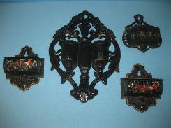 Cast Iron Victorian Match Safes