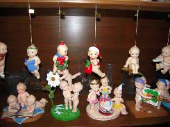 Kewpie Christmas Ornament Collection