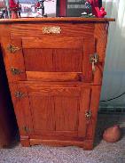  Polar Oak Modern Ice Box