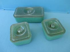 Glass Refrigerator Jars