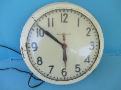 General Electric Round School Clock
