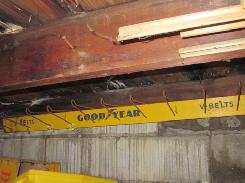 Goodyear V-Belts Advertisement Sales Rack 