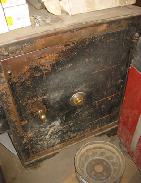 Antique Combination Floor Safe
