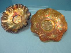Dragon and Stippled Ray Bowls