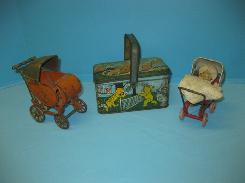 Cast Iron Toy Cradle