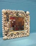 Shell Art Mirror 