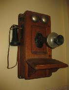 Kellogg Oak Wall Telephone