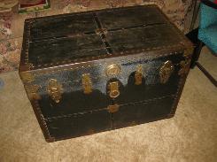 Brass Strap Trunk