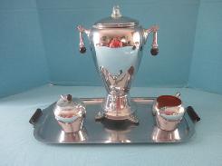  GE Deco Chrome & Bakelite Coffee Carafe w/Spout