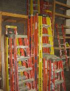 FIBERGLASS LADDERS
