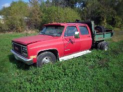1989 GMC 3500 Sierra SLE Dump Truck