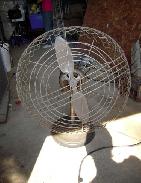GE Chrome Shop Fan