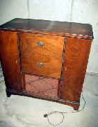 RCA Victor Walnut Cabinet Record Player